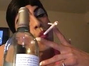 Smoking Sissy Janelle 2