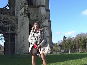 transgender travesti sounding urethral  outdoor road 8a