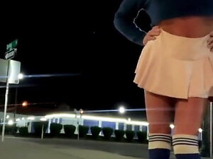 Gorgeous Public Dildo Bimbo Slut Adventures of Cindie Love