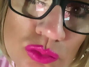 Public Sissy 2 vids Slutty Yoga Shorts, Long-ish T-shirt