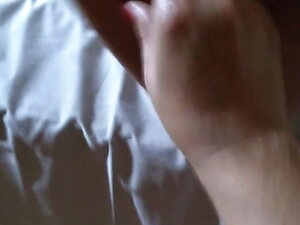 Sabrina's Long Red Nails Tickling my Feet