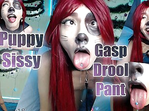 CV I'm your little puppy drool gasp pant