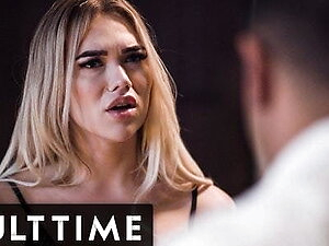 Old-Fashioned Stepdad Mesmerized by Emma Rose's Cock