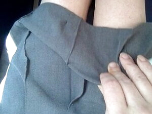 On The Buses, (Femboi In School Uniform) Short.