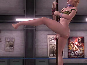 Hot and Sexy Tina Tranny Pole Dancing - Cute Shemale