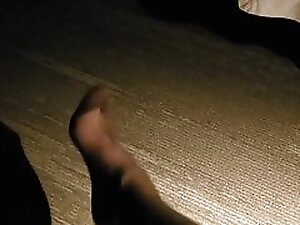 Louise Nylontease Stocking Foot Play