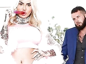 GenderX - Johnny Hill Pleases Bimbo TS Girlfriend