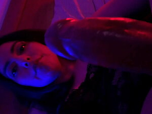 Jezebel Cooper - Cock 2 - Blue and Red lights