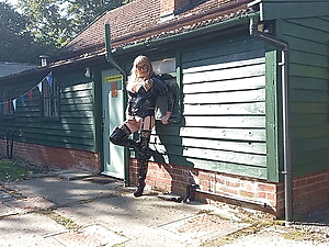 Tranny Outdoors in PVC