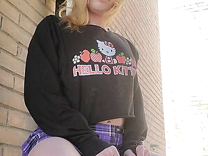 Vanity is Flashing you outside