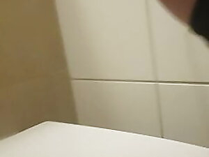 Whole 30 cm doubledildo d=3,5 cm to stretch asspussy
