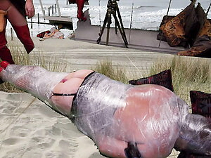 Mummie Marina gets fucked hard by her Mrs Samantha